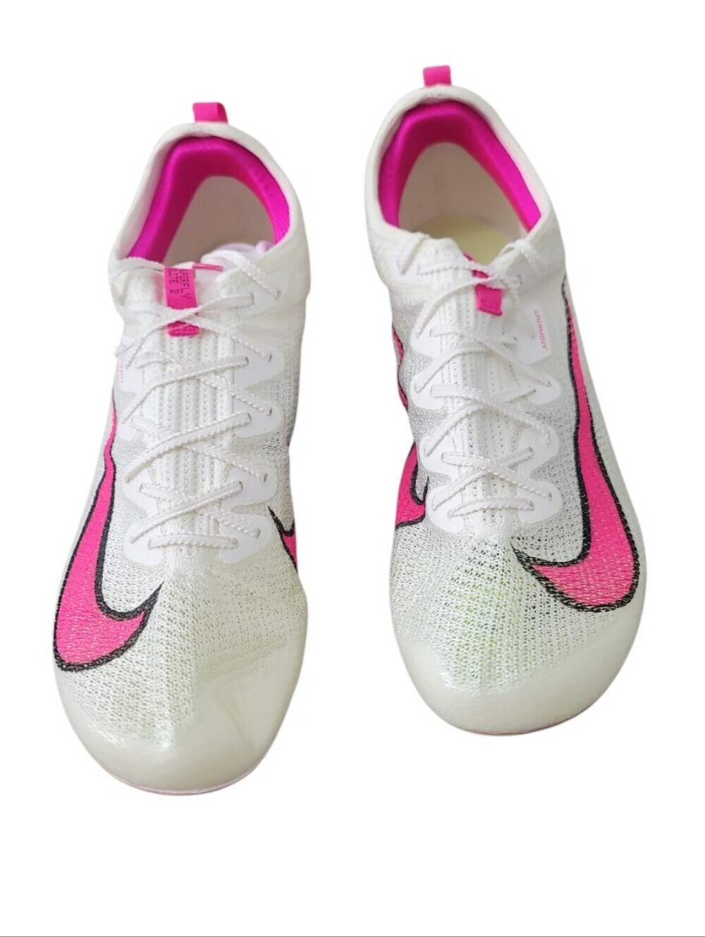 Nike Zoom Superfly Elite 2 Track Spikes White Sail Pink Men’s Size 14 NWT